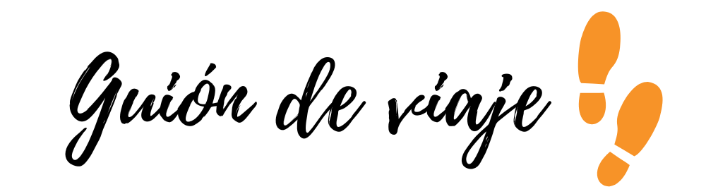 Guion de viaje: guía-blog